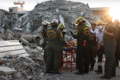 A powerful earthquake shakes Thailand and Myanmar, with tremors reaching Bangkok.