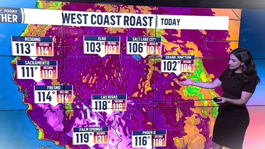Record-Breaking Las Vegas Weather Heats Up Early May